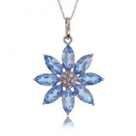 Flower Gemstone and Diamond